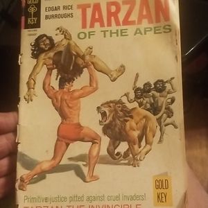 101224 TARZAN OF THE APES NO. 182 -1969 GOLD KEY -